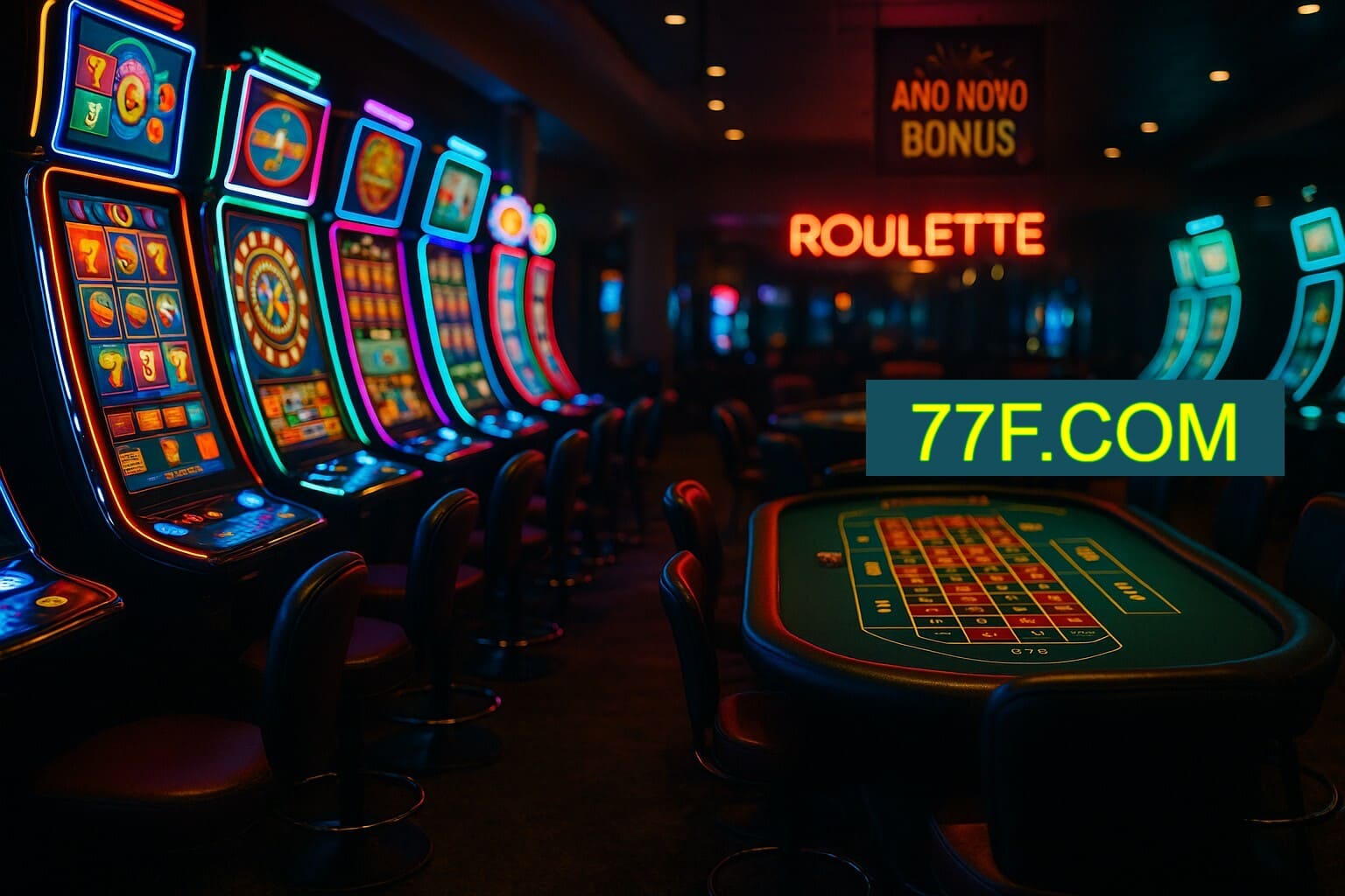 Jogos emocionantes no 77F